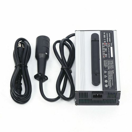 For Club Car 48V 15 AMP Golf Cart 48 Volt Round 3 Pin Plug Battery Charger, US $100.02, image 7
