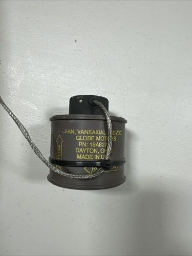 19a827 globe industries vaneaxial fan assembly (28v) lot of 8