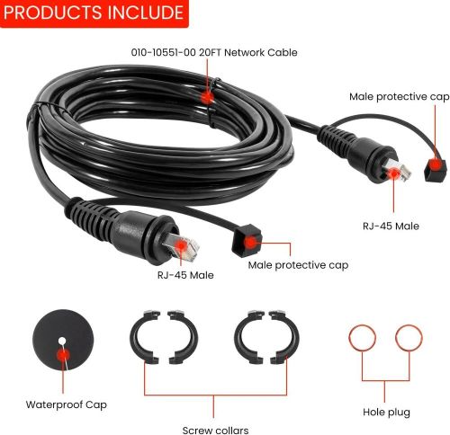 010-10551-00 Marine Network Cable 20 Feet Compatible with Garmin Devices RJ45, US $55.63, image 7