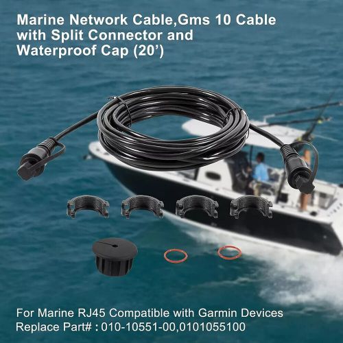 010-10551-00 Marine Network Cable 20 Feet Compatible with Garmin Devices RJ45, US $55.63, image 10