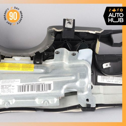 03-06 Mercedes R230 SL500 SL55 AMG Knee Airbag Air Bag Left Driver Charcoal OEM, US $330.00, image 2