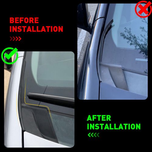 2X LHRH Window Windshield Wiper Cover Cowl Panel For 2011-2020 Toyota Sienna, US $28.99, image 6