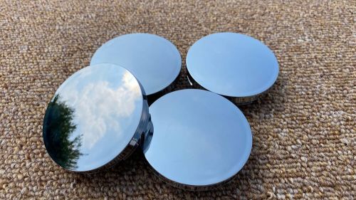 FIT FIAT 4x 55mm/50mm Universal Wheel Centre Hub Cover Center Caps Silver, US $, image 6