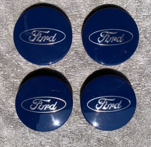 2015-2020 Set of 4 OEM Ford F150 Blue Center Caps FL3Z-1130-B NICE!, US $45.00, image 4