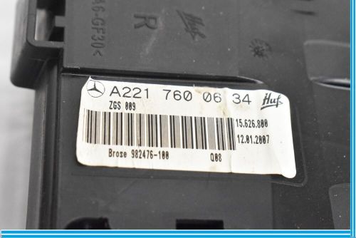 07-13 Mercedes W221 S550 Front Right Exterior Door Handle Keyless Go Gray OEM, US $100.00, image 2