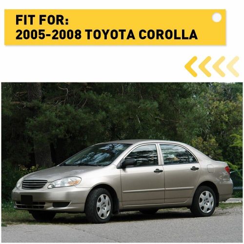 For 2005-2008 Toyota Fog Corolla Lamp Light Cover W/o Hole Left & Right Pair Set, US $11.79, image 11