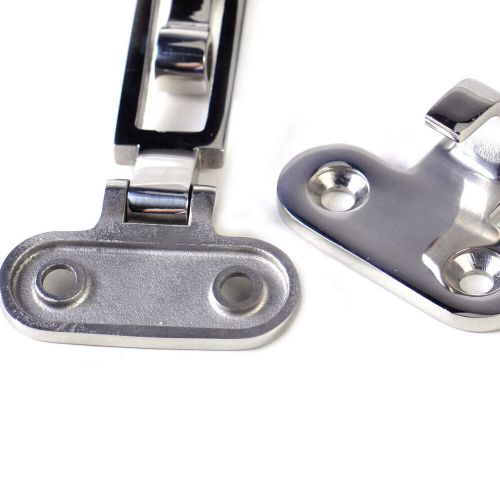 New Boat Marine Hatch Locker Stainless Steel Anti-Rattle Latch Fastener Clamp ), US $14.65, image 5