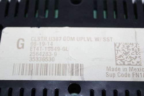 Speedometer Instrument Cluster Dash Panel Gauges 2014 Ford Edge 44,989 Miles, US $199.00, image 5