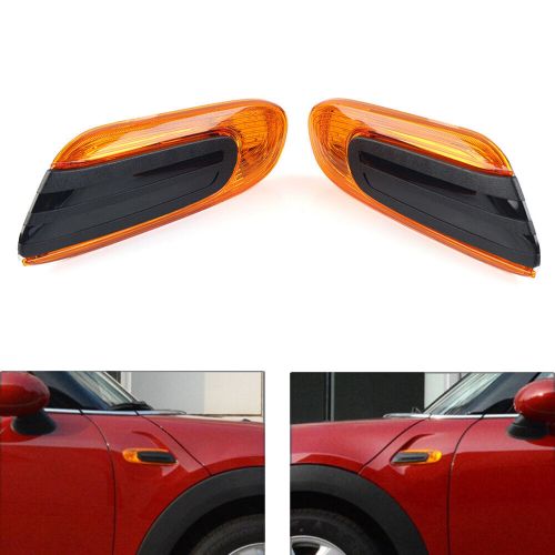 1Pair Front Fender Side Indicator Marker Cover For Mini Cooper F55 F56 F57 14-21, US $32.95, image 11