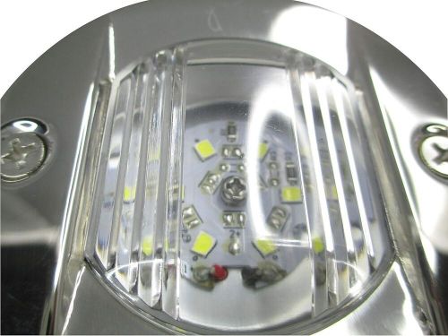 Pactrade Marine Boat 3 Inches Round Transom Interior Light LED Stern White, US $33.62, image 3
