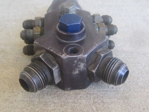 8 port distribution block down nozzle outlets blower hemi dragster drag boat