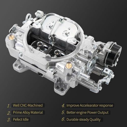 New 4 Barrel Carburetor For Edelbrock 1411 Performer 750 CFM Electric Choke, US $296.99, image 9