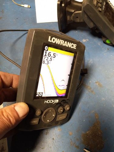 LOWRANCE HOOK 3X FISH FINDER WITH RAM MOUNT 106844228 MARINE BOAT, US $74.95, image 7