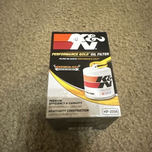K & N PERFORMANCE GOLD OIL FILTER HP-2006, US $22.95, image 3