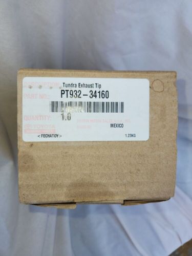2012-2021 TOYOTA TUNDRA CHROME EXHAUST TIP GENUINE OEM (FAST SHIP) PT932-34160, US $88.00, image 4