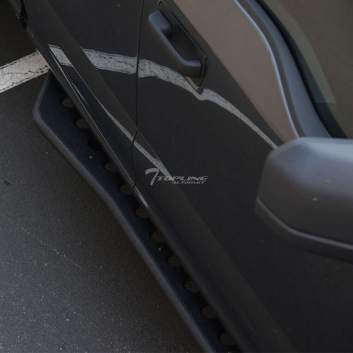 Topline For 19-21 Silverado/Sierra 1500 Crew Rock Slider Step Bars Textured Blk, US $269.00, image 8