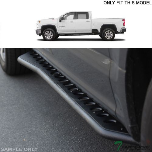 Topline For 19-21 Silverado/Sierra 1500 Crew Rock Slider Step Bars Textured Blk, US $269.00, image 9