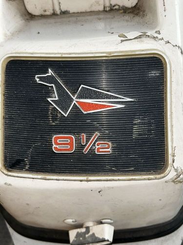 Vintage Johnson Sea Horse 9.5 Outboard Motor with Motor Stand, US $250.00, image 3