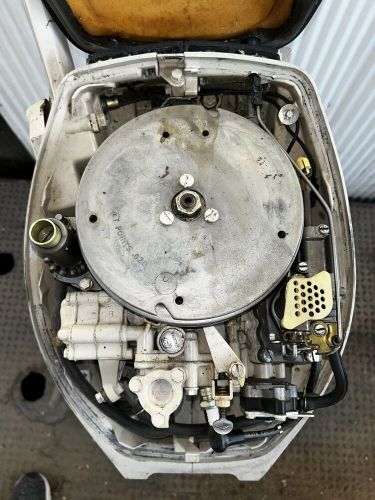 Vintage Johnson Sea Horse 9.5 Outboard Motor with Motor Stand, US $250.00, image 8