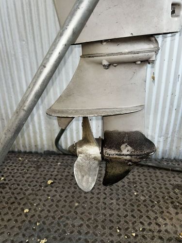 Vintage Johnson Sea Horse 9.5 Outboard Motor with Motor Stand, US $250.00, image 15