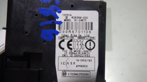 07 TOYOTA PRIUS Ignition W/Key, US $80.00, image 4