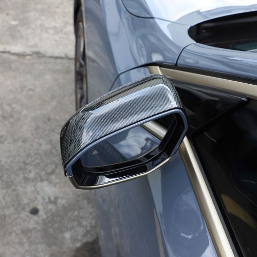 ABS Carbon Fiber Rearview Door Mirror Cover Caps For BMW 5/i5/7 Series 2024+-, US $, image 8