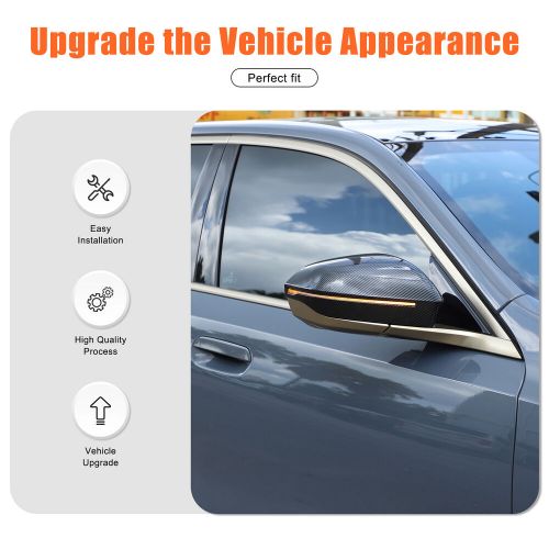 ABS Carbon Fiber Rearview Door Mirror Cover Caps For BMW 5/i5/7 Series 2024+-, US $, image 10