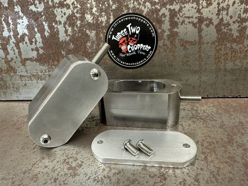 1" axle weld in axle blocks chopper bobber custom 1018 steel