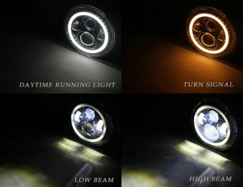 4pcs Fit for Jeep Wrangler 07-17 JK 7'' Round Led Headlights 4inch Fog Lights, US $87.13, image 7