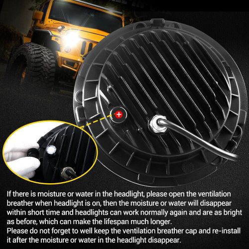 4pcs Fit for Jeep Wrangler 07-17 JK 7'' Round Led Headlights 4inch Fog Lights, US $87.13, image 15