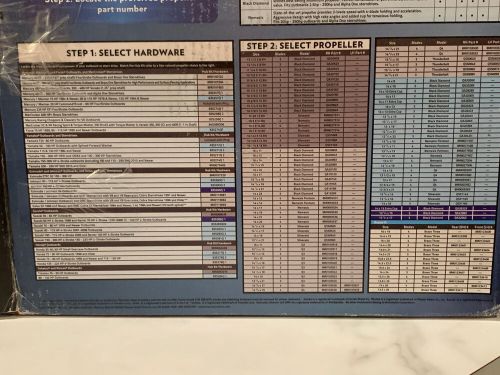 14 X 19 RH 4 BLADE QUICKSILVER NEMESIS PROPELLER (8M0055535) 4-3/4" GEARCASE, US $133.88, image 4