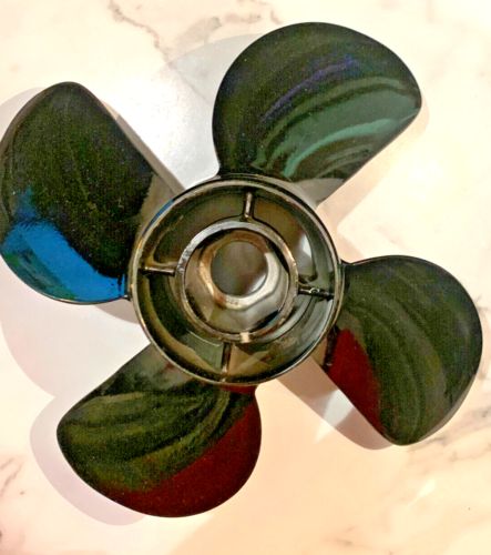 14 X 19 RH 4 BLADE QUICKSILVER NEMESIS PROPELLER (8M0055535) 4-3/4" GEARCASE, US $133.88, image 15