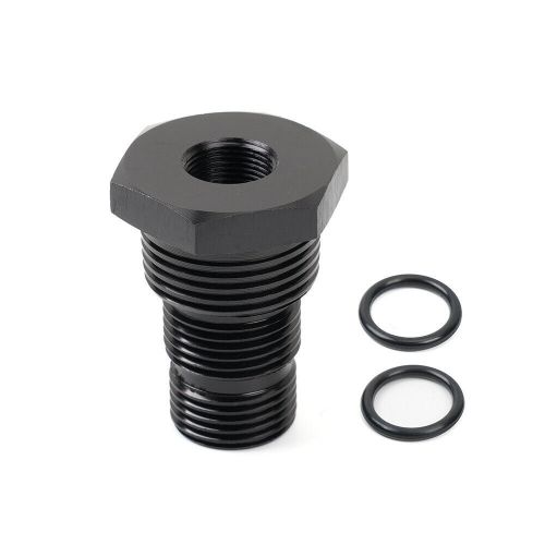 1/2-28 to 3/4-16, 13/16-16, 3/4NPT Automotive Threaded Oil Filter Adapter Black, US $9.09, image 4