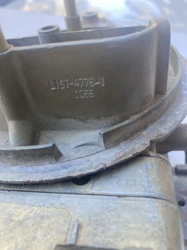 HOLLEY 4776-1 DOUBLE PUMPER CARBURETOR 600cfm Carb Mechanical No Reserve, US $40.00, image 7