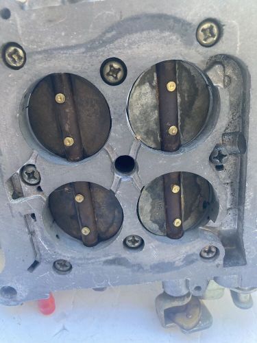 HOLLEY 4776-1 DOUBLE PUMPER CARBURETOR 600cfm Carb Mechanical No Reserve, US $40.00, image 8