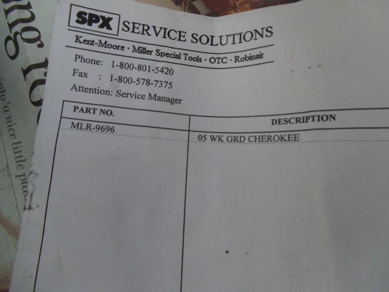 MILLER SPECIAL TOOLS # 9696 #9672 JEEP TRANSFER CASE INPUT SHAFT INSTALLER, US $17.49, image 3