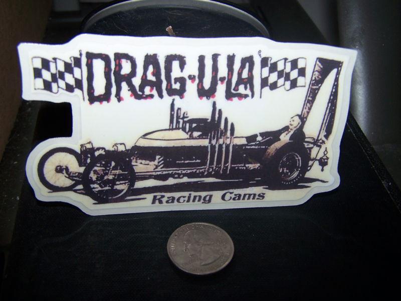 Drag u la racing cams   - sticker 