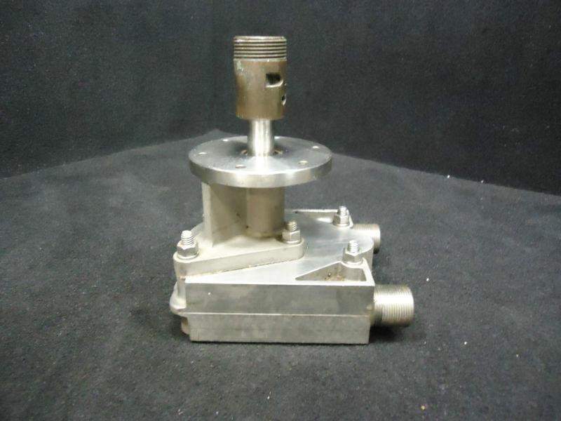 USED STAINLESS STEEL HYDRAULIC HELM PUMP BOAT STEERING INBOARD CYLINDER/RAM, US $367.90, image 2