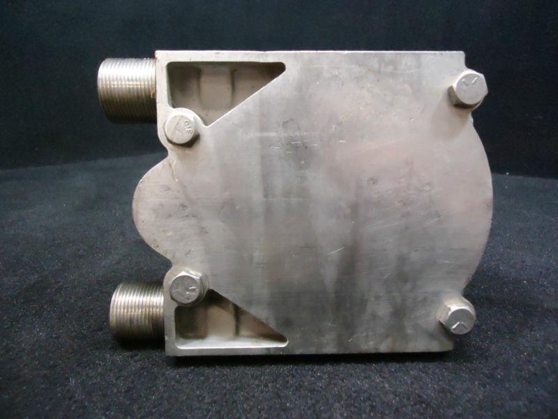 USED STAINLESS STEEL HYDRAULIC HELM PUMP BOAT STEERING INBOARD CYLINDER/RAM, US $367.90, image 6