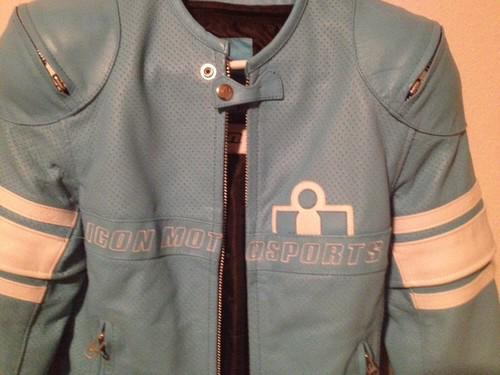 Women Blue Icon Hero Merc Jacket, US $180.00, image 3