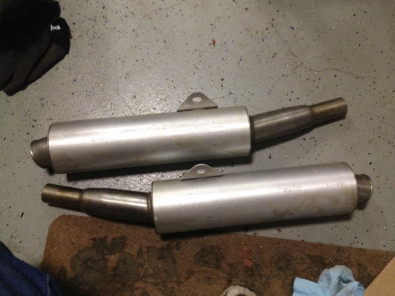 Ducati supersport 900 mufflers exhaust system oem super sport take offs