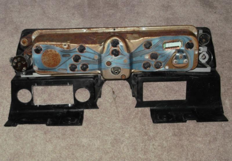 Find 68 NOVA INSTRUMENT CLUSTER GAUGES DASH BEZEL TRIM PANEL