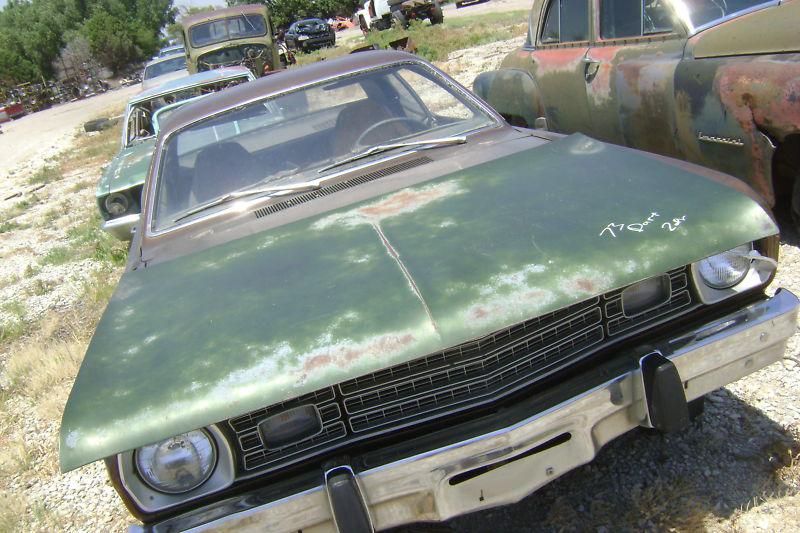 1973 73 dodge dart trunk lid solid 1974 74 1975 75