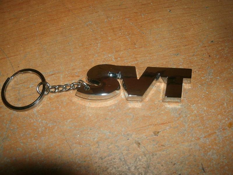 SVT FORD MUSTANG COBRA LIGHTNING F-150 CONTOUR FOCUS SHELBY CHROME KEYCHAIN NEW, US $8.99, image 4
