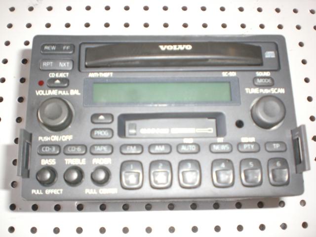 Volvo oem sc-901 3 disc cd radio  c70 s70 v70 850