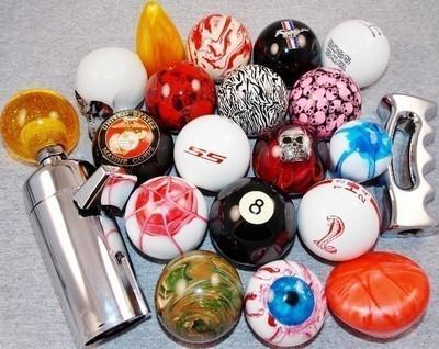 Purple Glitter shift knob automatic auto and Challenger manual M8x1.25, US $27.95, image 2