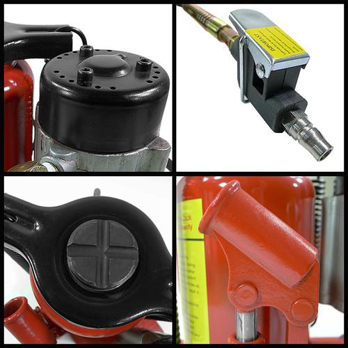 20 Ton Low Profile Air over Hydraulic Bottle Jack Repair Lifter w/Hose And Valve, US $98.45, image 2