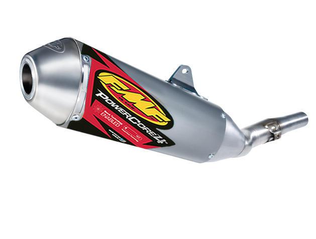 Fmf racing powercore 4 slip-on exhaust anodized fits kawasaki kx450f 2009-2011