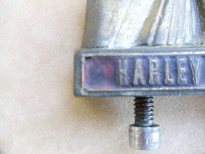 Find Angel Sissy Bar Emblem Vintage Harley Davidson Nude Wings Art Deco