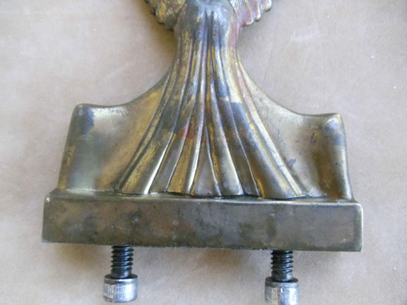 Find Angel Sissy Bar Emblem Vintage Harley Davidson Nude Wings Art Deco